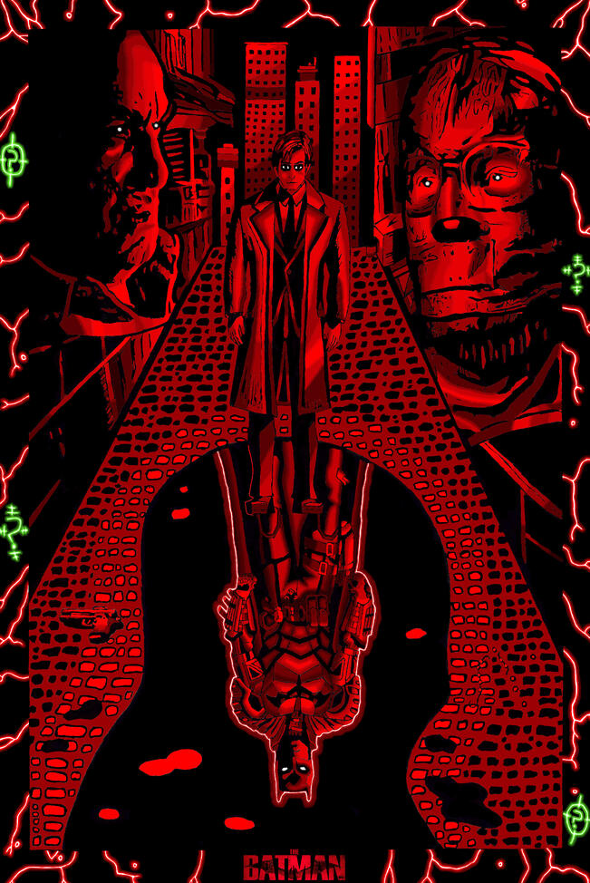 The Batman(2022) custom poster